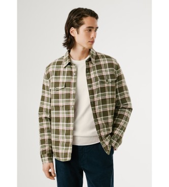 Pepe Jeans Camisa verde Clemen