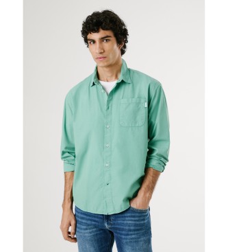 Pepe Jeans Cliff groen overhemd