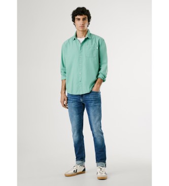 Pepe Jeans Cliff groen overhemd