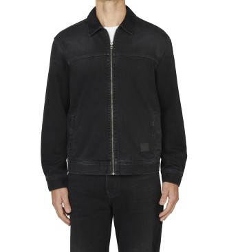 Pepe Jeans Casaco Coach Washed preto
