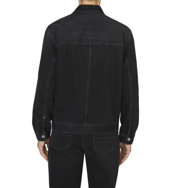 Pepe Jeans Casaco Coach Washed preto