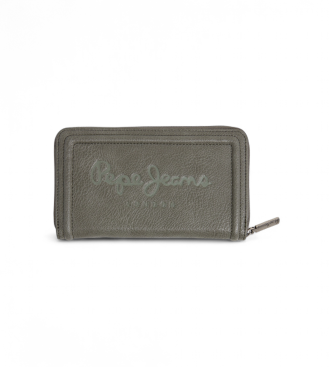 Pepe Jeans Code portemonnee groen