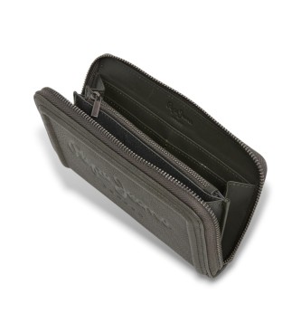 Pepe Jeans Code portemonnee groen