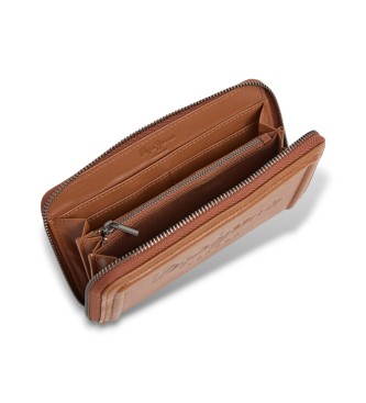 Pepe Jeans Bruine code portemonnee