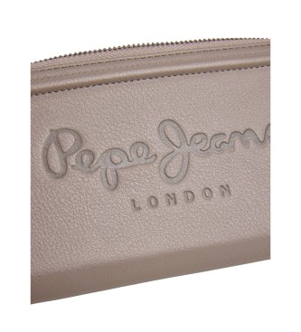 Pepe Jeans Code portemonnee grijs