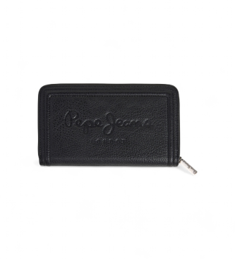 Pepe Jeans Code portemonnee zwart