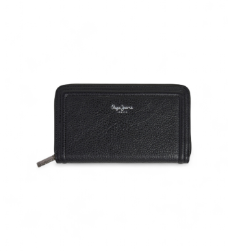 Pepe Jeans Code portemonnee zwart