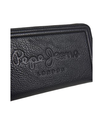 Pepe Jeans Code portemonnee zwart