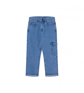 Pepe Jeans Dżinsy Collin Utility w kolorze niebieskim
