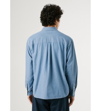 Pepe Jeans Camicia blu Colman