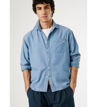 Pepe Jeans Camicia blu Colman