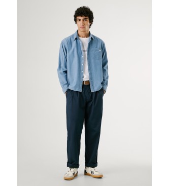 Pepe Jeans Camicia blu Colman