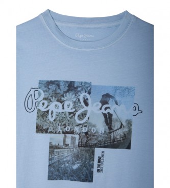 Pepe Jeans T-shirt Colter bleu
