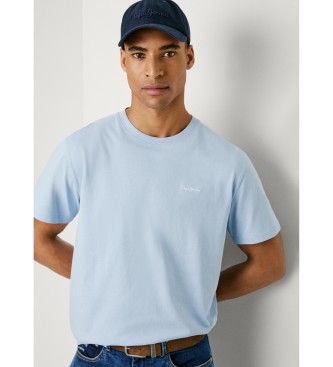 Pepe Jeans Kontrastfrgad Connor T-shirt bl