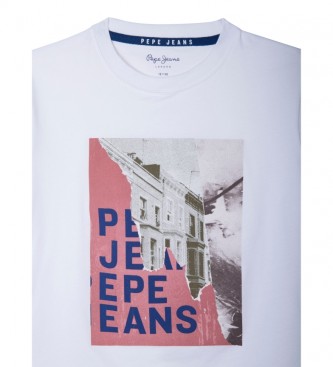 Pepe Jeans T-Shirt Cooper blanc