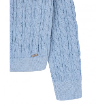 Pepe Jeans Cora pulover modre barve