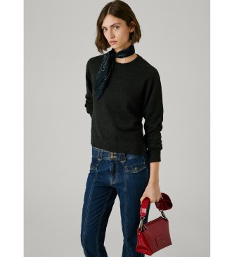 Pepe Jeans Schwarzer Coraline-Pullover