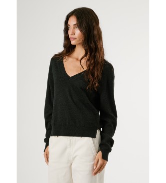 Pepe Jeans Czarny sweter Coraline V
