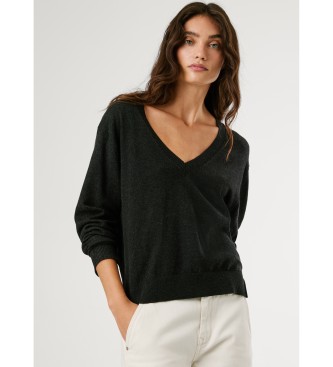 Pepe Jeans Czarny sweter Coraline V