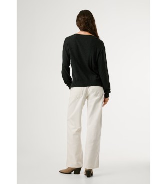 Pepe Jeans Czarny sweter Coraline V