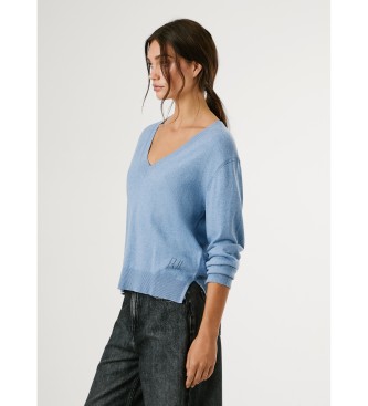 Pepe Jeans Niebieski sweter Coraline V