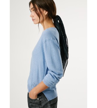 Pepe Jeans Niebieski sweter Coraline V