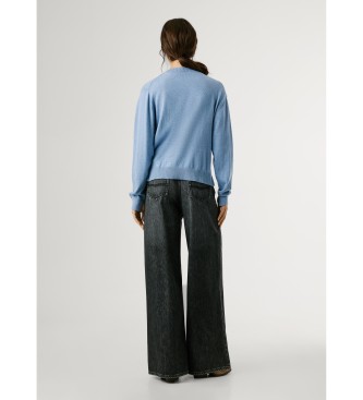 Pepe Jeans Niebieski sweter Coraline V