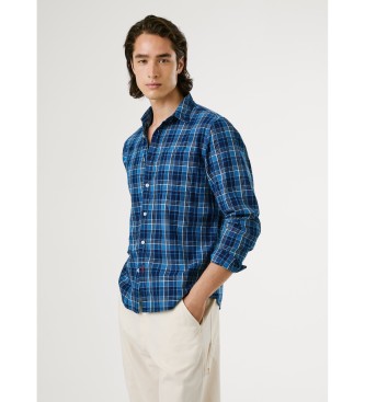 Pepe Jeans Corwin blauw shirt