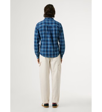 Pepe Jeans Corwin blauw shirt