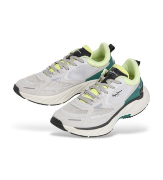 Pepe Jeans Cromer Street sive bele športne copate