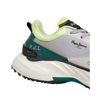 Pepe Jeans Cromer Street sive bele športne copate