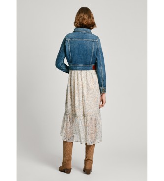 Pepe Jeans Cropped jacket blue