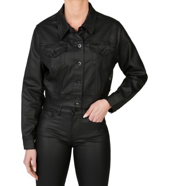 Pepe Jeans Casaco curto preto