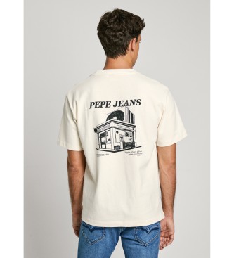 Pepe Jeans T-shirt Dalton blanc