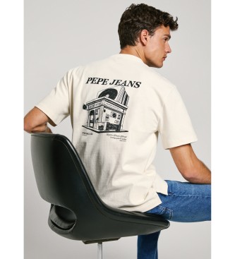 Pepe Jeans T-shirt Dalton blanc