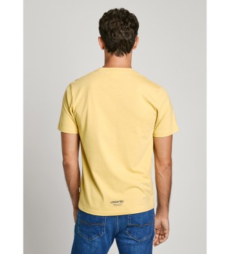 Pepe Jeans Damian T-shirt gul