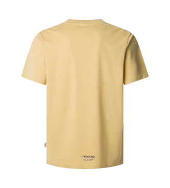 Pepe Jeans T-shirt Damio amarela