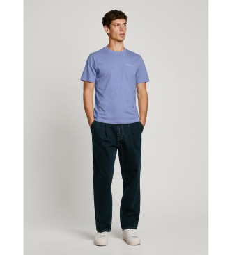 Pepe Jeans T-shirt Damian bleu