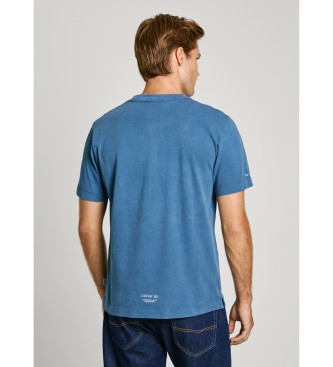 Pepe Jeans T-shirt Darius niebieski