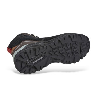 Pepe Jeans Darren l�derst�vler sort