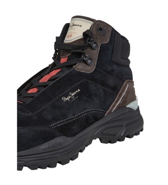 Pepe Jeans Darren l�derst�vler sort