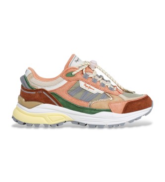 Pepe Jeans Zapatillas de Piel Darren Trek multicolor