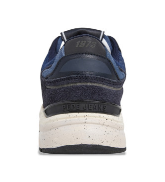 Pepe Jeans Zapatillas de Piel Dave Retro marino