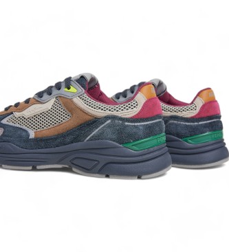 Pepe Jeans Sneaker Dave Risen in pelle multicolore