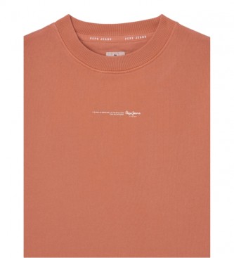 Pepe Jeans Sweat-shirt Davide orange