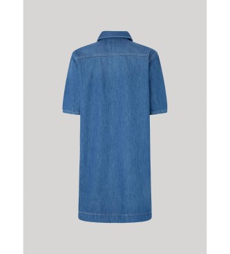 Pepe Jeans Davina jurk blauw