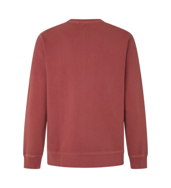 Pepe Jeans Davy Crew Sweatshirt kastanjebruin