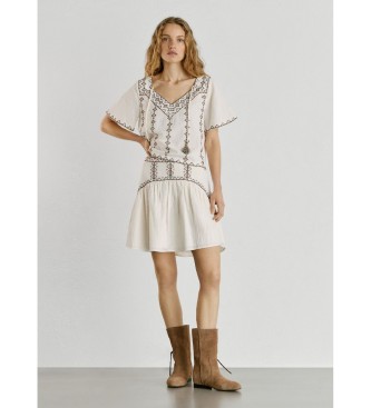 Pepe Jeans Denvery rok wit