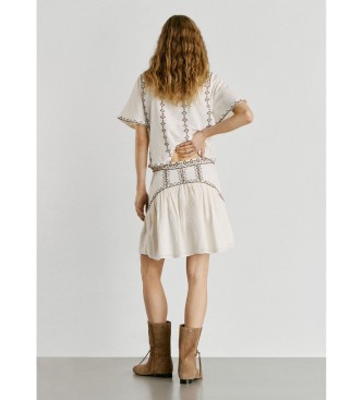 Pepe Jeans Denvery rok wit