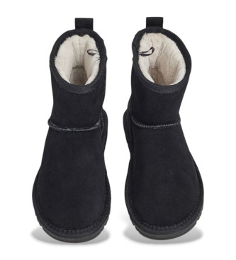 Pepe Jeans Stivaletti Diss Rock in pelle nera